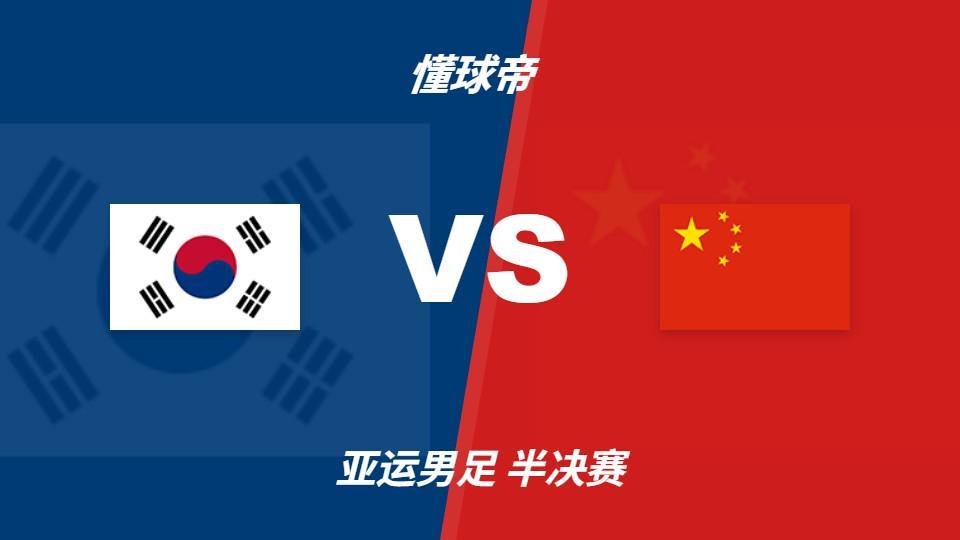 国足亚运队vs韩国亚运队首发身价：778万欧PK1375万欧