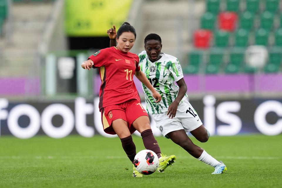 中国女足0-0尼日利亚!U20世界杯积4分暂第2 李晨语中柱 刘晨救险