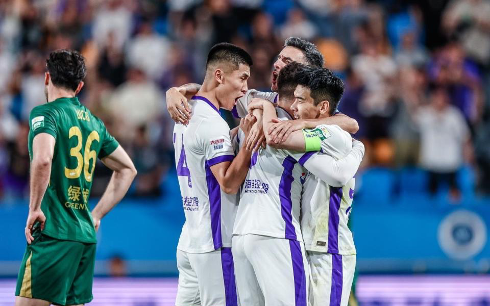 津门虎2-1浙江！近5轮首胜+暂离降级区 季胜攀替补制胜 哈达斯传射